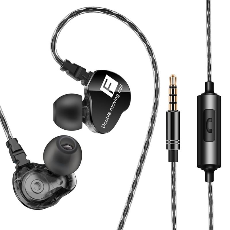 QKZ CK9 HiFi Sports Earbuds With Quad Driver Stereo Sound Noise Isolating Fit 5