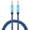 EMK Braided 35mm AUX Audio Cable For Headphones Speakers Laptops 0