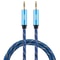 EMK Braided 35mm AUX Audio Cable For Headphones Speakers Laptops 0