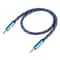EMK Braided 35mm AUX Audio Cable For Headphones Speakers Laptops 2