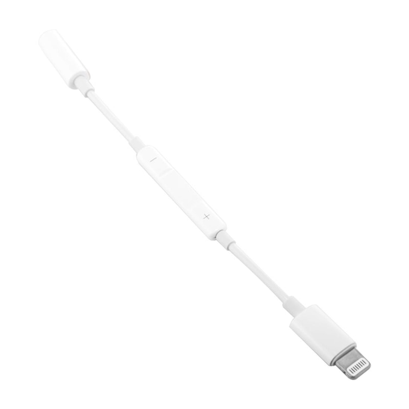 Lightning To 35mm Headphone Jack Adapter With Music And Selfie Control 6