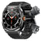 HAMTOD GT98 Smart Watch Earbuds Combo With Bluetooth Calling NFC Heart Rate Monitor 0
