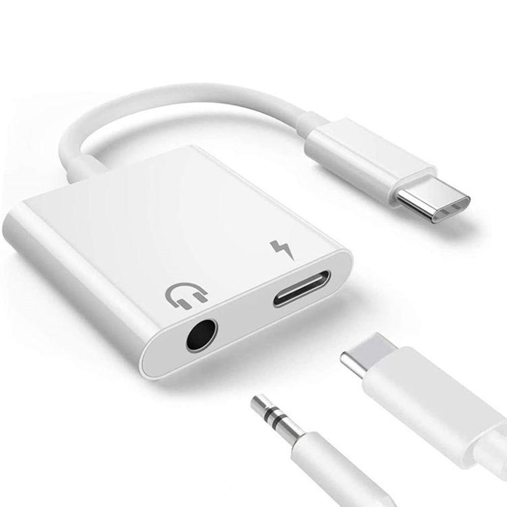 3 In 1 USB C OTG Adapter With 35mm Headphone Jack Fast Charging USB Audio Splitter 11