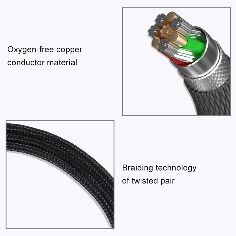 Logitech G633 G933 Replacement Audio Cable With Inline Control 35mm AUX Cord 15M 2