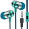 Super Bass Wired Sport Earbuds With Mic And Noise Cancelling In Ear Headphones 9