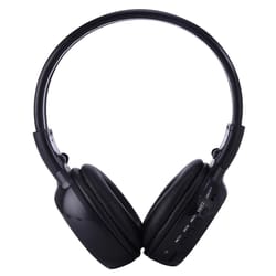 bs n65 foldable wireless headphones with fm radio, tf card slot & hifi stereo sound