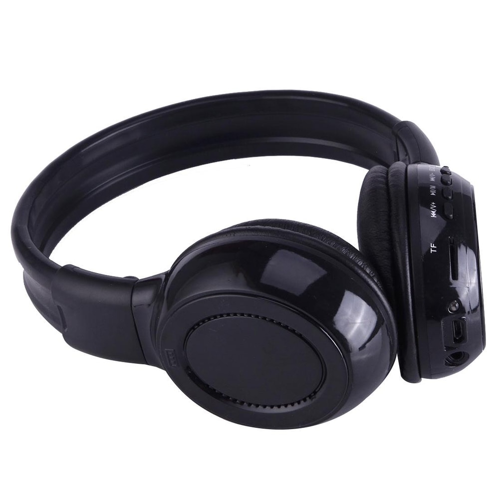BS N65 Foldable Wireless Headphones With FM Radio TF Card Slot HiFi Stereo Sound 1