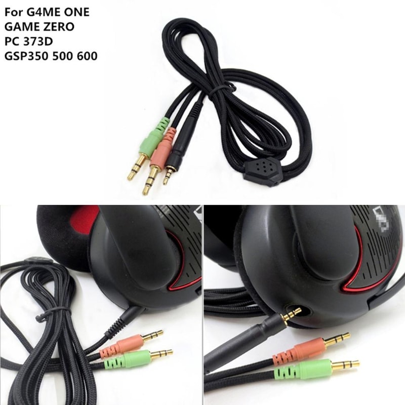 Sennheiser Gaming Headset Replacement Cable 2M For PC373D GSP350 GSP500 GSP600 5