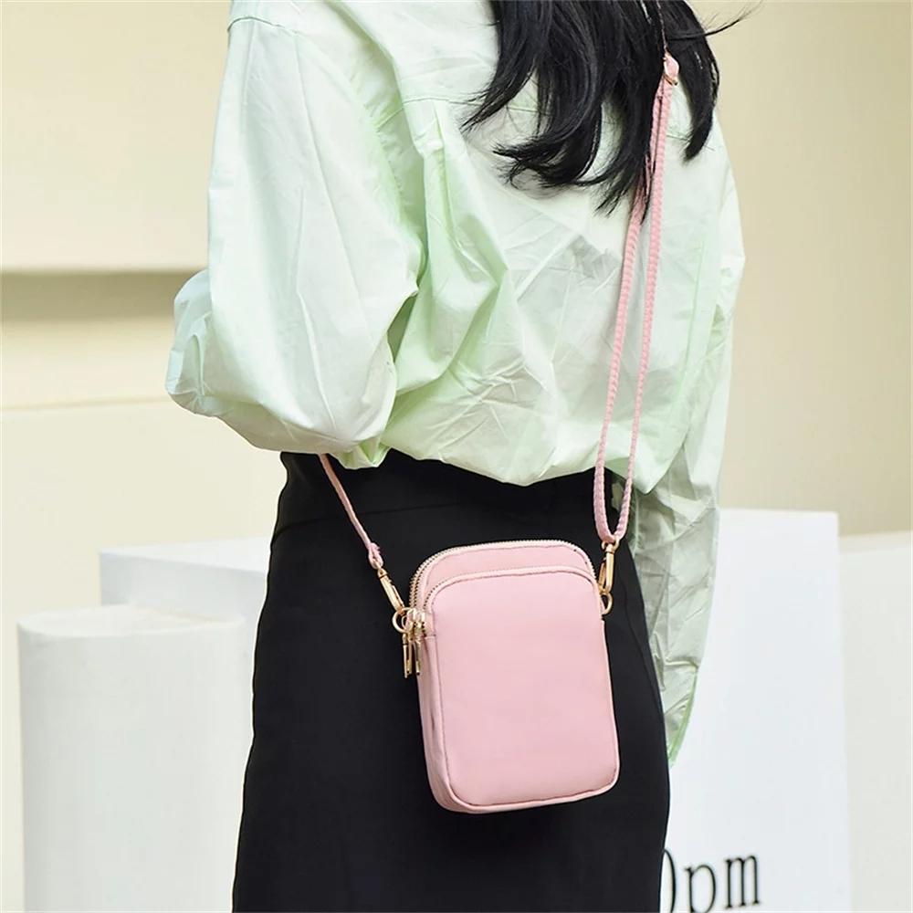 Womens Waterproof Crossbody Phone Bag With Coin Purse Headphone Port 10