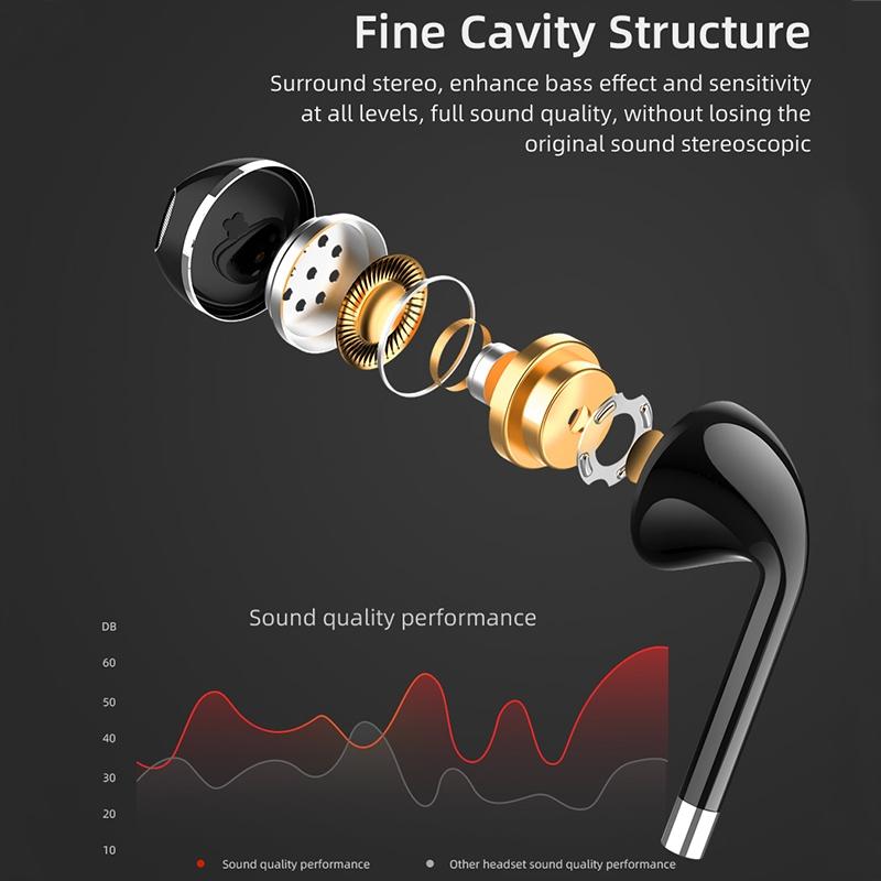 BT313 Bluetooth Sports Earbuds With Magnetic Neckband And HD Stereo Bass Mic 3