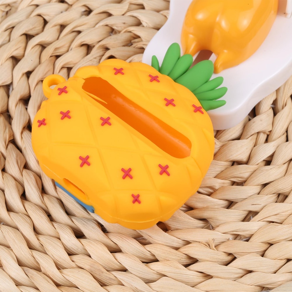 Pineapple AirPods Pro Case Cover Shockproof Silicone Earbuds Protector 1