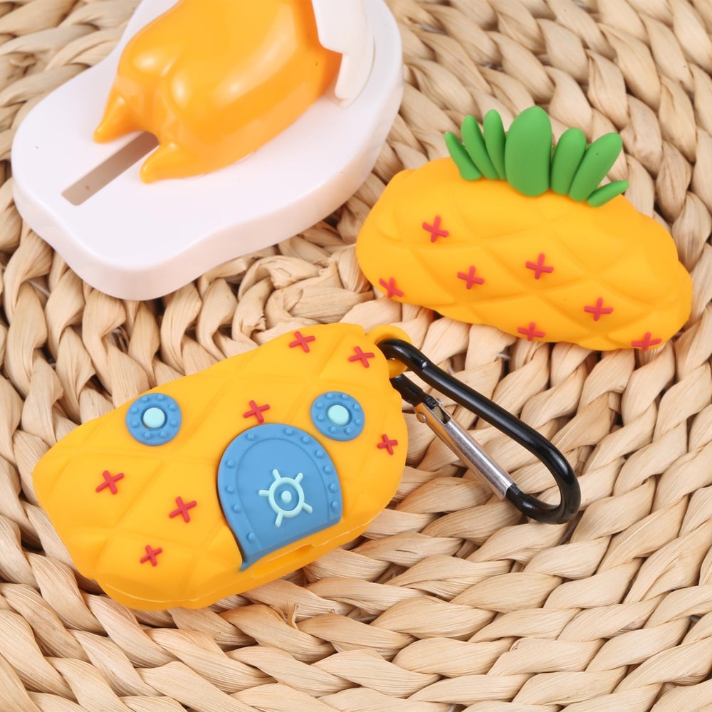 Pineapple AirPods Pro Case Cover Shockproof Silicone Earbuds Protector 3