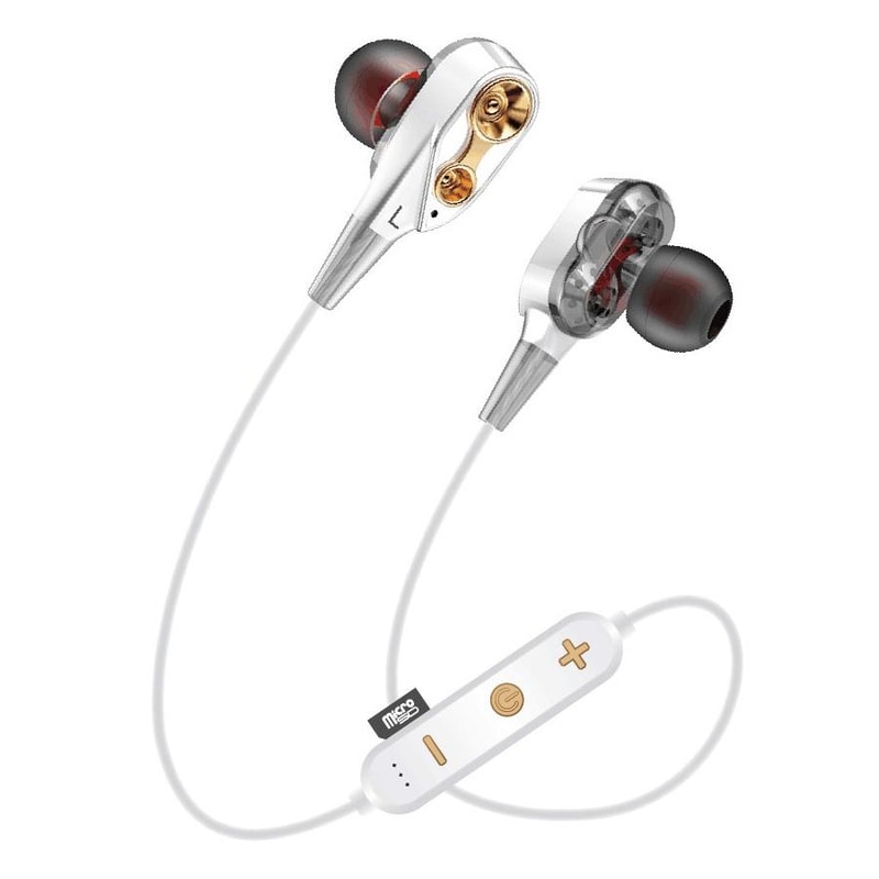 MG G23 Portable Sports Bluetooth V50 Bluetooth Headphones With 4 SpeakersBlack 10