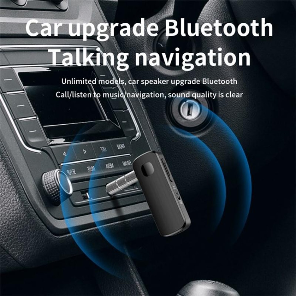 M18 Bluetooth 54 Transmitter Receiver For Car Headphones Speakers With AUX Clip Adapter 4