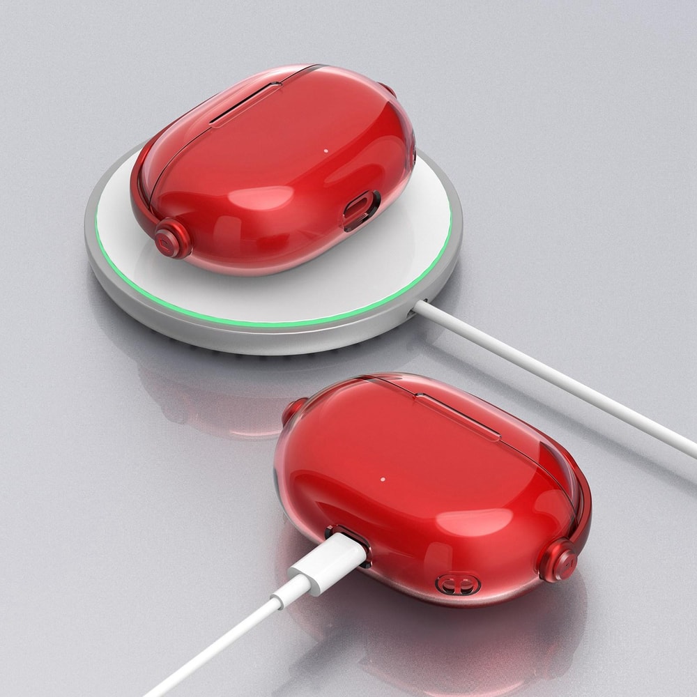 Clear Electroplated Acrylic Case For Apple Beats Studio Buds Buds With Keyring 2