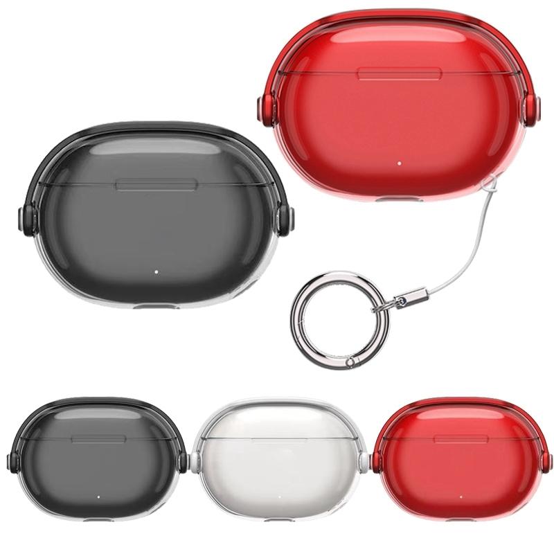 Clear Electroplated Acrylic Case For Apple Beats Studio Buds Buds With Keyring 9