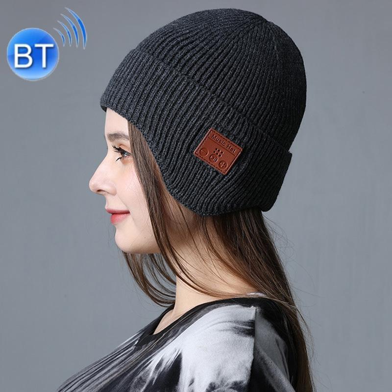 Bluetooth Music Beanie Hat With Wireless Stereo Headphones For Winter Outdoor Sports 2