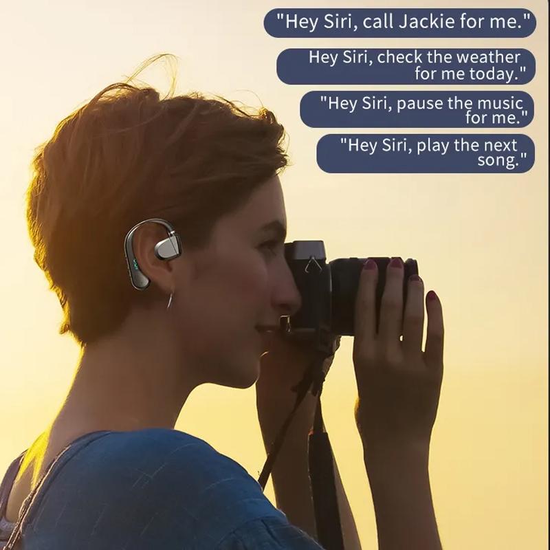 T50 Bluetooth 53 Open Ear Wireless Earbud With Digital Display Noise Reduction 2