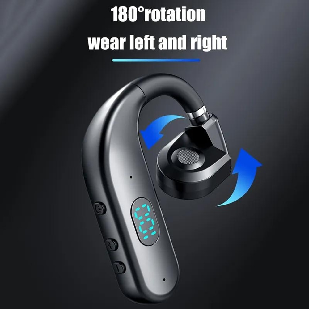 T50 Bluetooth 53 Open Ear Wireless Earbud With Digital Display Noise Reduction 4