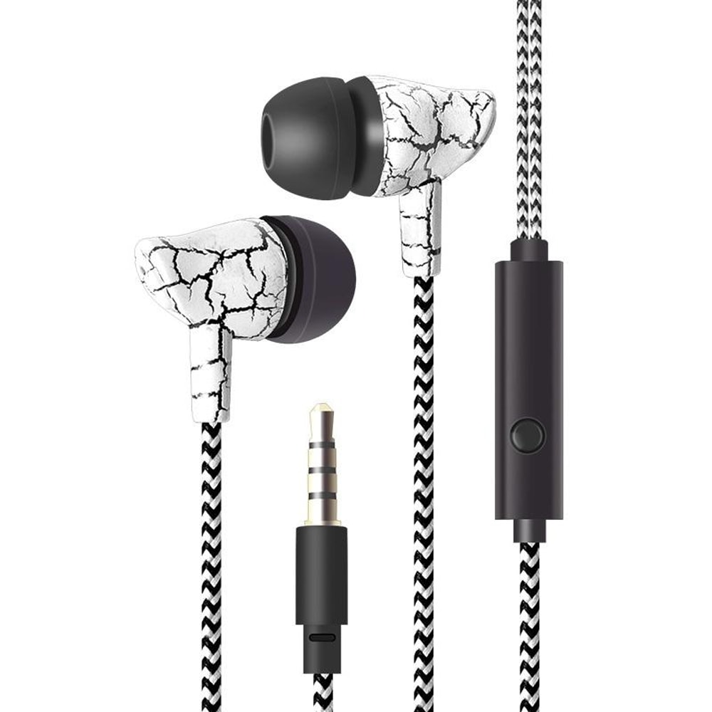 Crack Design Super Bass Wired Earbuds With Mic For Android MP3 Devices 6
