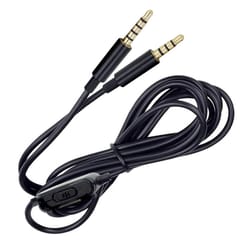 astro a10 a40 gaming headset replacement cable with volume control & mute for logitech astro headsets