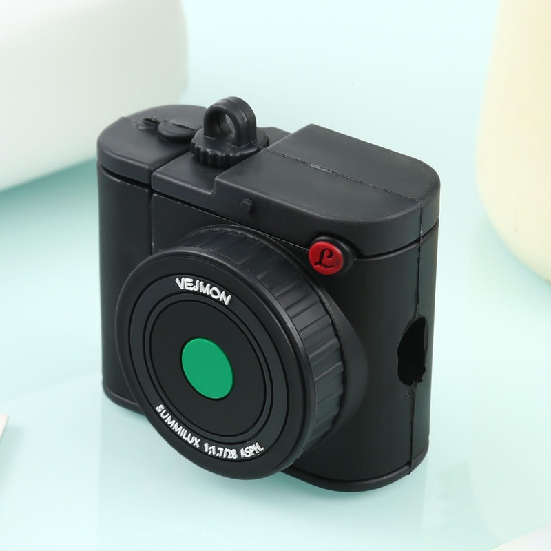 Retro Camera AirPods Case For Apple AirPods 12 Gen Cute Protective Bluetooth Earbuds Cover 4