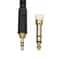 ZS0108 MMCX Headphone Cable For Shure SRH1440 SRH1540 SRH1840 With 65mm Adapter 1
