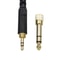 ZS0108 MMCX Headphone Cable For Shure SRH1440 SRH1540 SRH1840 With 65mm Adapter 1