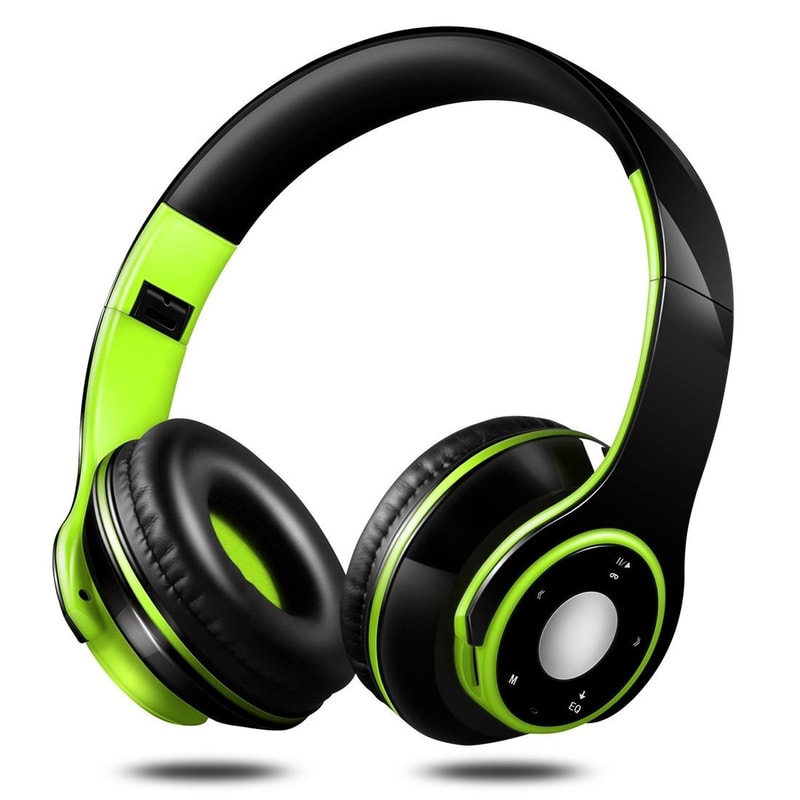 SG 8 Wireless Bluetooth Headphones With FM Radio TF Card MP3 Player Noise Cancelling Mic 2