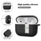 Silicone AirPods Pro 3 Case Cover With Hook And Shockproof Protection 3