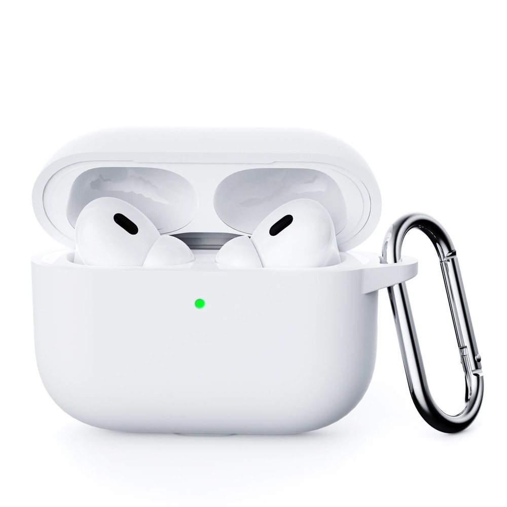 Silicone AirPods Pro 3 Case Cover With Hook And Shockproof Protection 1