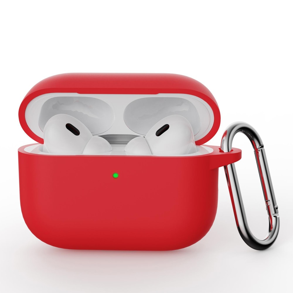 Silicone AirPods Pro 3 Case Cover With Hook And Shockproof Protection 5