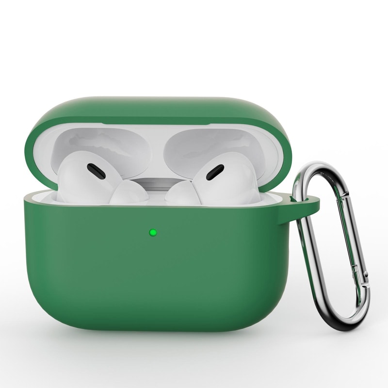 Silicone AirPods Pro 3 Case Cover With Hook And Shockproof Protection 18