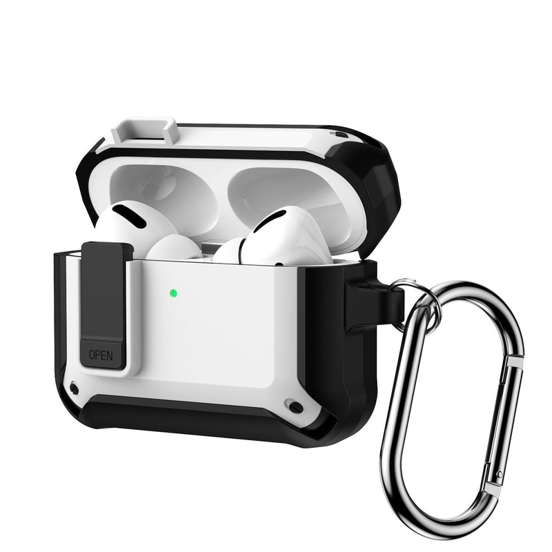 AirPods Pro 3 Shockproof Protective Case With Lock Clip And Wireless Charging Access 9