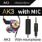 QKZ AK3 Bass Boost In Ear Headphones With Mic And 35mm Wired Earbuds 1