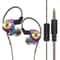 QKZ AK3 Bass Boost In Ear Headphones With Mic And 35mm Wired Earbuds 0