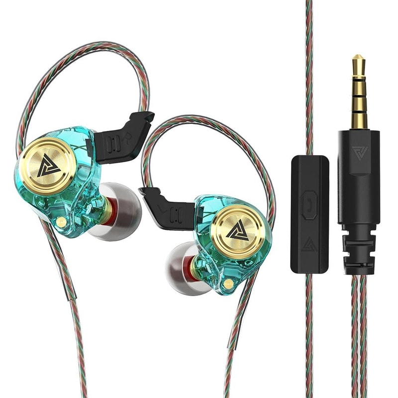 QKZ AK3 Bass Boost In Ear Headphones With Mic And 35mm Wired Earbuds 6