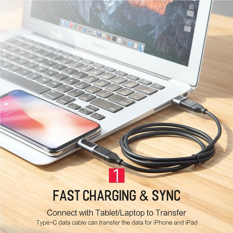 ROCK USB C To 8 Pin Audio Adapter For Headphones With Stable HiFi Sound 4