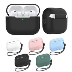 ahastyle silicone airpods pro 3 case with lanyard shockproof wireless charging cover