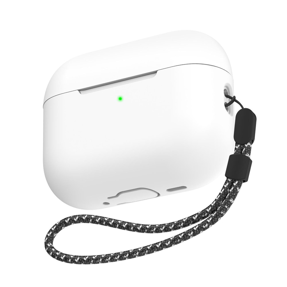 AhaStyle Silicone AirPods Pro 3 Case With Lanyard Shockproof Wireless Charging Cover 1