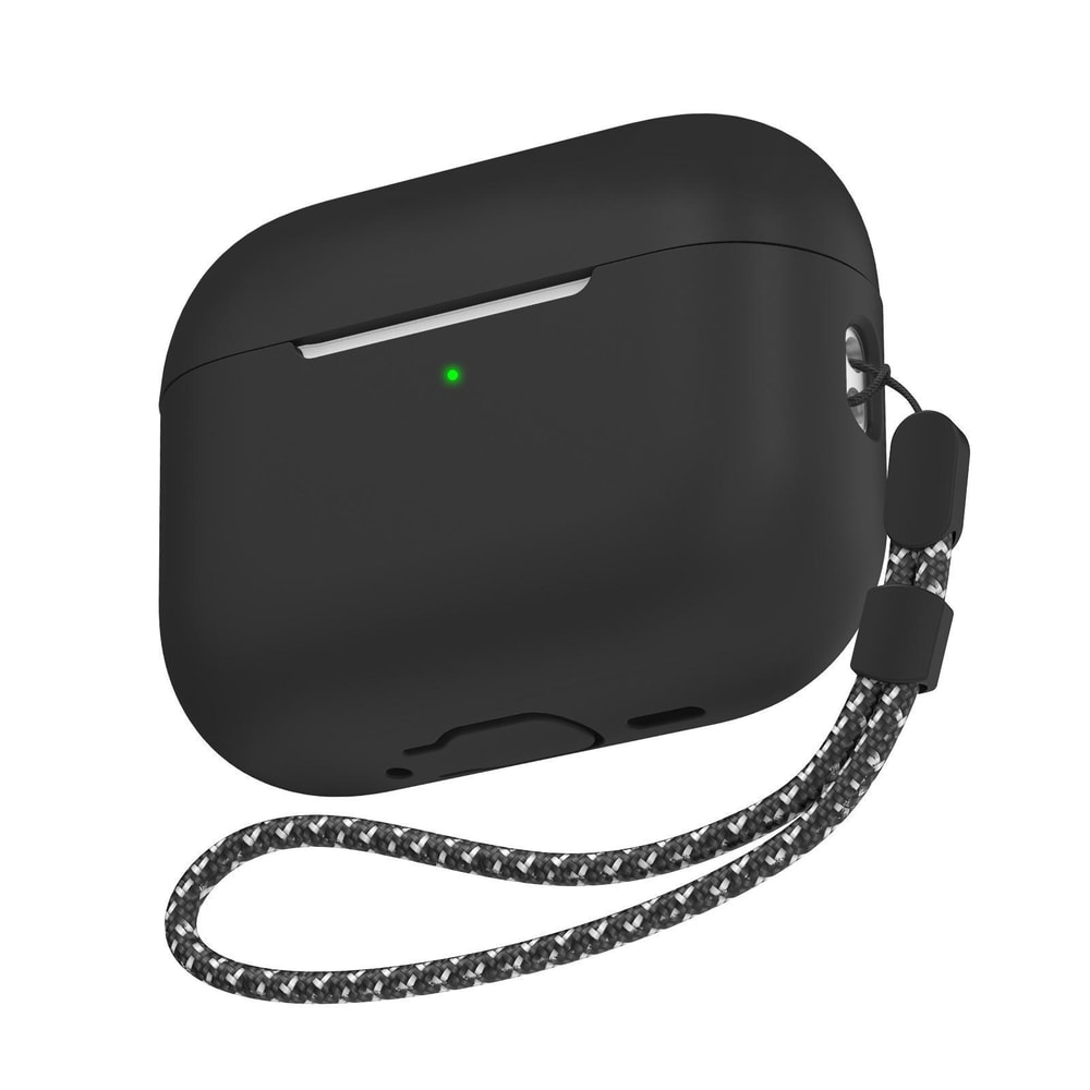 AhaStyle Silicone AirPods Pro 3 Case With Lanyard Shockproof Wireless Charging Cover 4
