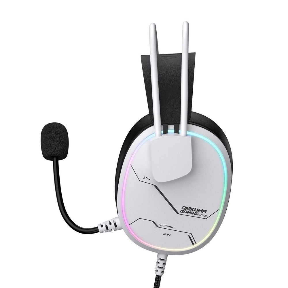 ONIKUMA X91 Wired Gaming Headset With Microphone And LED For PC PS4 Mobile 5
