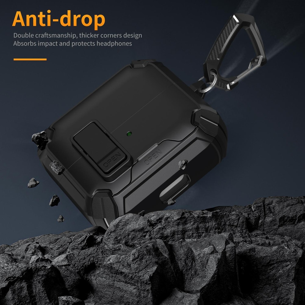 MagSafe Lock Case For Galaxy Buds 3 Pro With Carabiner Magnetic Stand 14