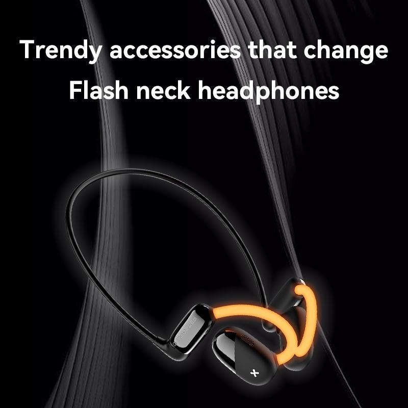 Dmooster D72 Open Ear Bluetooth 54 Earbuds With ANC Noise Reduction And LED Sports Design 3