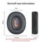 JBL JR460NC Protein Leather Replacement Ear Pads For Comfortable Noise Isolating Headphones 3