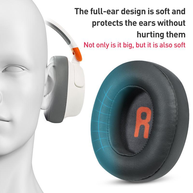 JBL JR460NC Protein Leather Replacement Ear Pads For Comfortable Noise Isolating Headphones 4