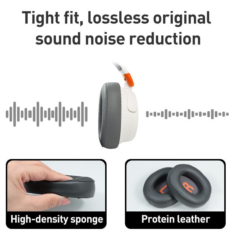 JBL JR460NC Protein Leather Replacement Ear Pads For Comfortable Noise Isolating Headphones 6