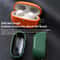 Luxury Sony WF 1000XM5 Case In Oily Leather With Secure Snap Lock Charging Access 21