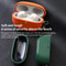 Luxury Sony WF 1000XM5 Case In Oily Leather With Secure Snap Lock Charging Access 21