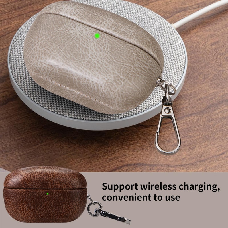 Retro Crazy Horse Leather Case For Sony WF 1000XM5 Wireless Earbuds 11